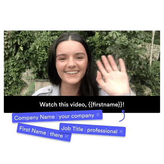 Dynamic video personalization