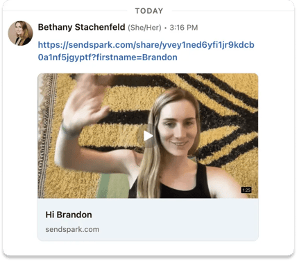 Send Videos in LinkedIn