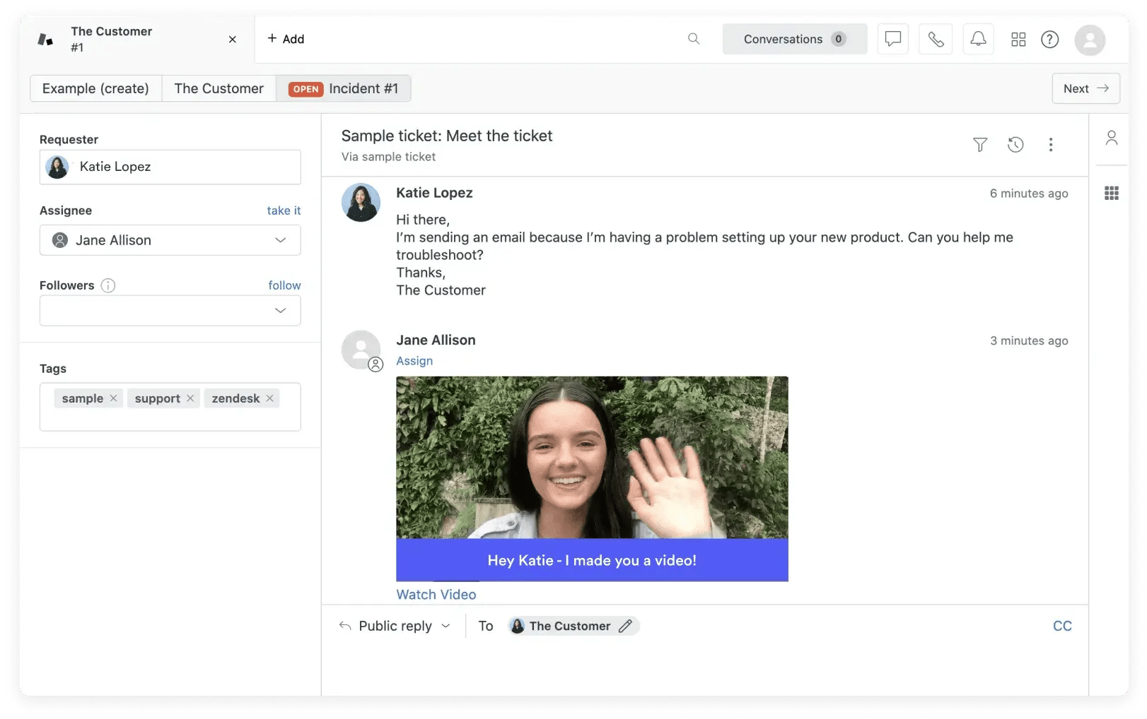 Sendspark Zendesk Integration