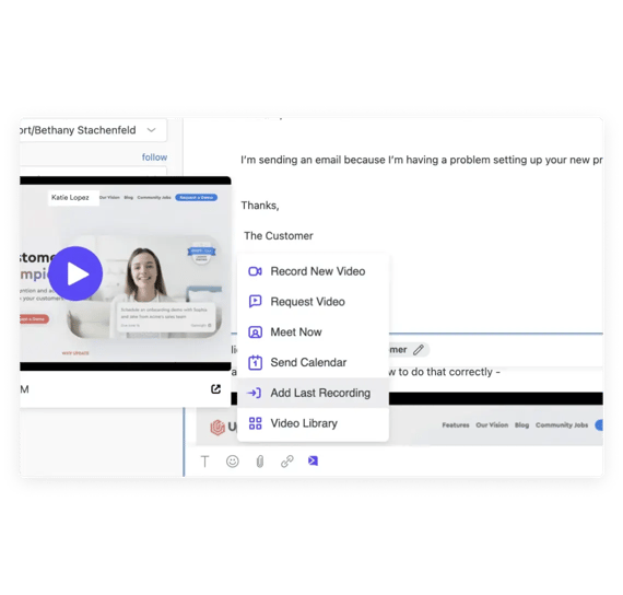 Send Videos in Zendesk